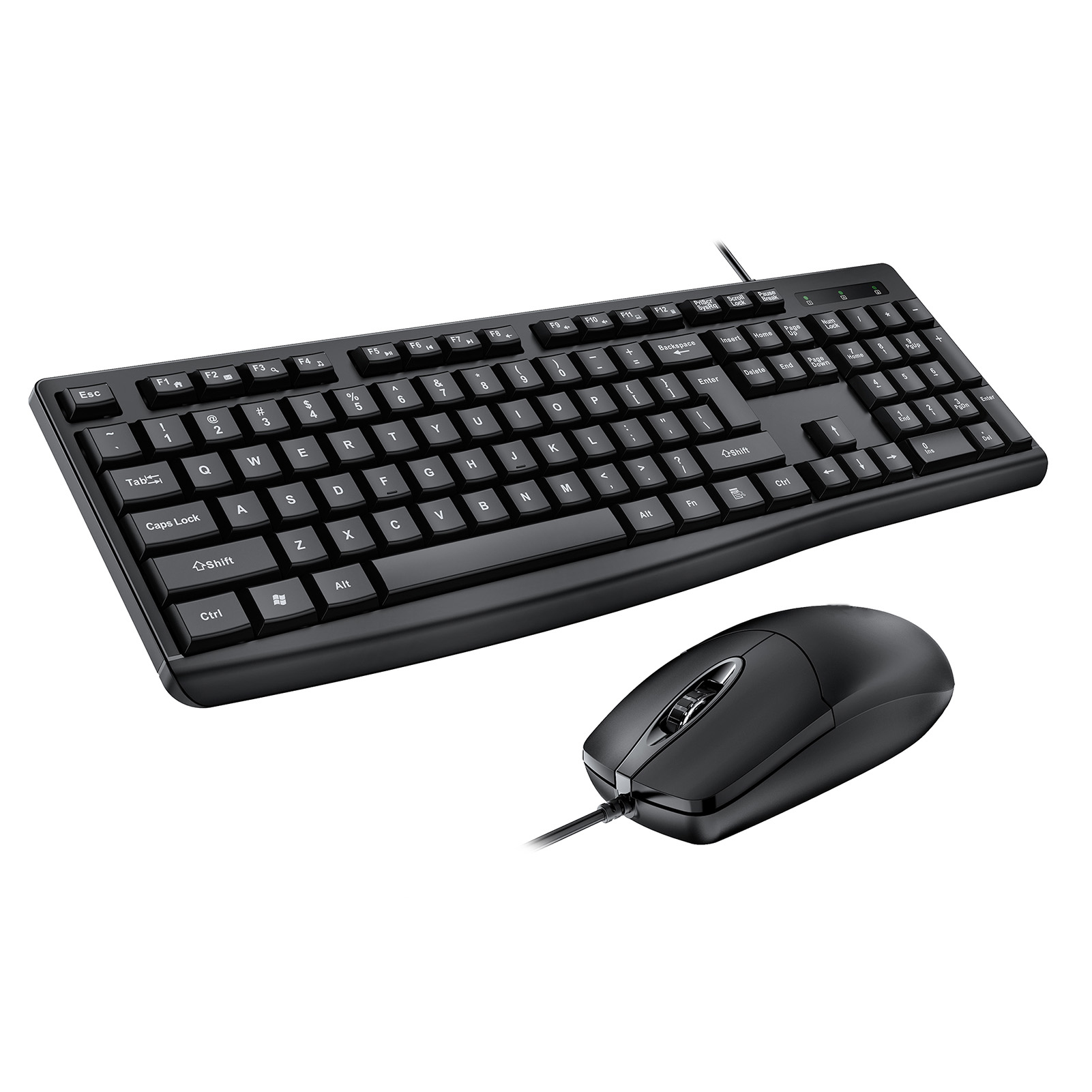 Gaming Keyboard And Mouse Set - T650 キーボードマウスコンボ USB 有線セット 光学式人間工学に基づいたデザイン ラップトップ