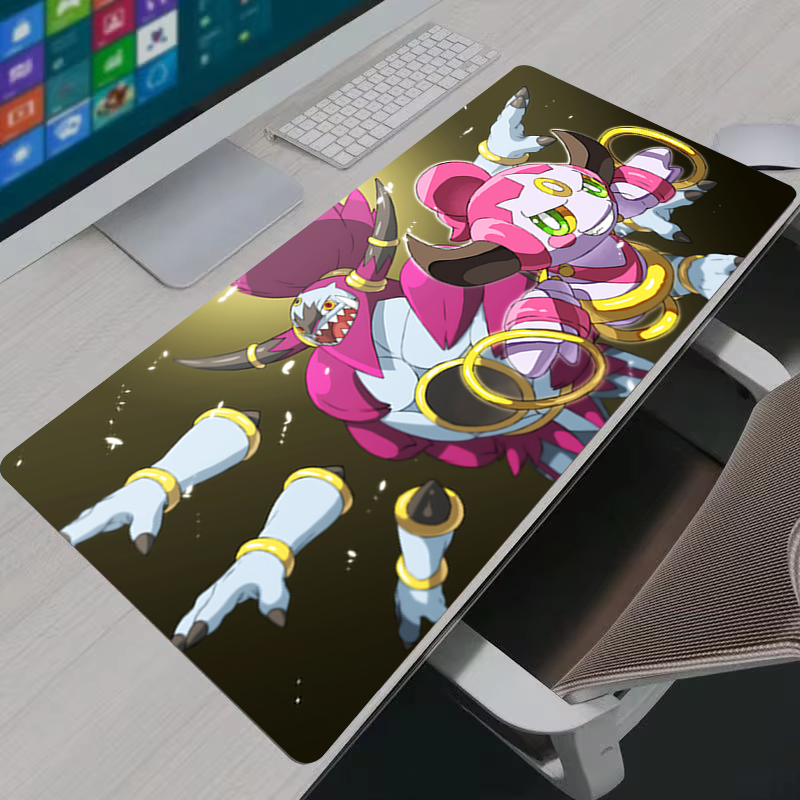 Gaming Keyboard Top - マウスパッド大型 P-ポケモン フーパ ゲームアクセサリー コンピューターゲーマー キーボードパッド