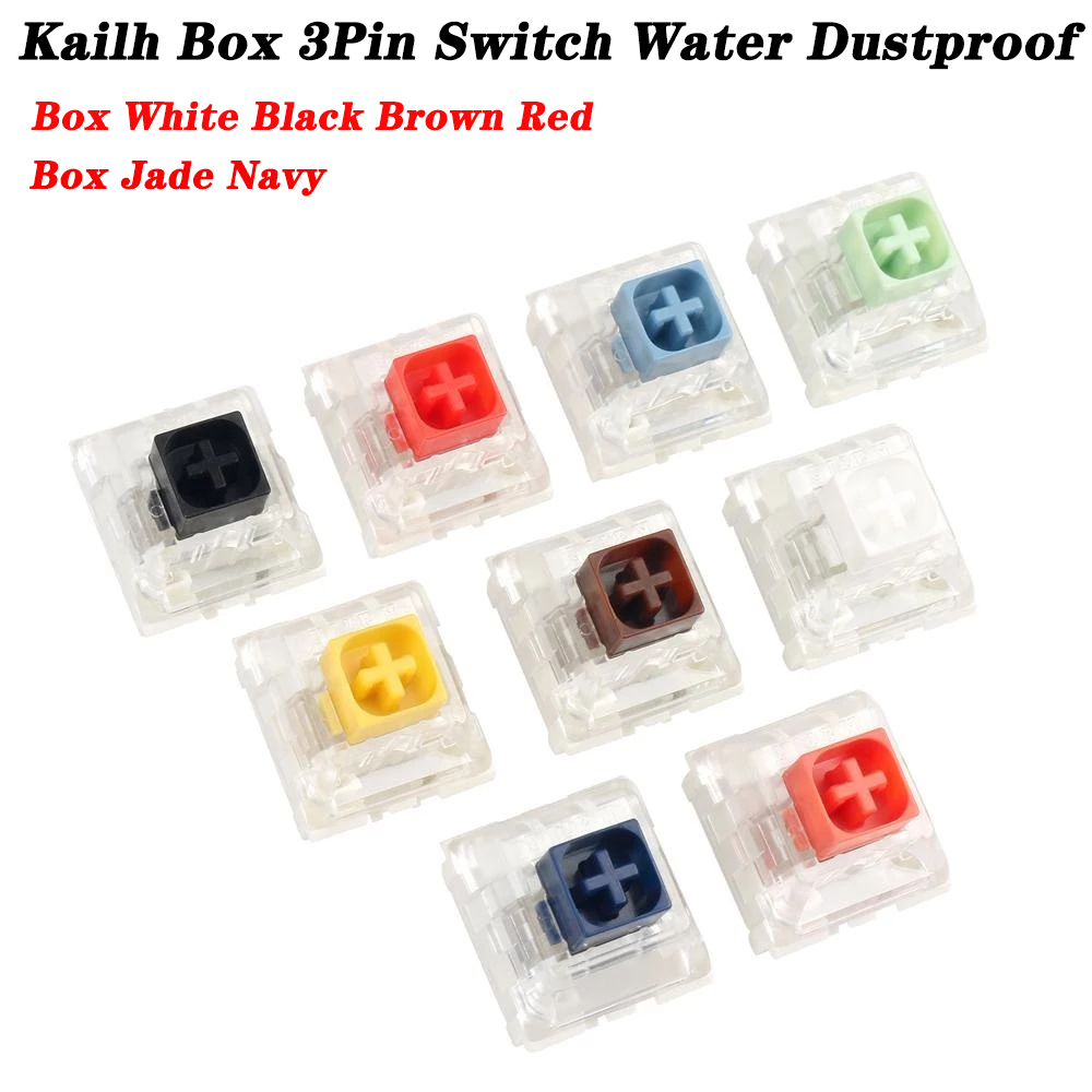 Gaming Keyboard Mini Mechanical - Kailh-スイッチ付きスイッチ,白,赤,黒,紺,ピンク,茶色,重いブルー,オレンジ,黄色,カスタム