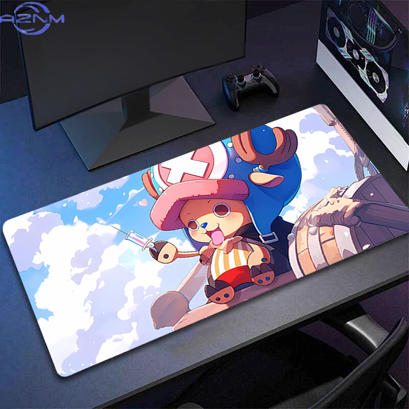 Gaming Keyboard En Mouse - アニメゲーミングスピードマウスパッド アニメワンピース ゲーマー向け 大型耐久性のある新しいマウスマット キーボードXXLマウスパッド コンピューターデスクマット