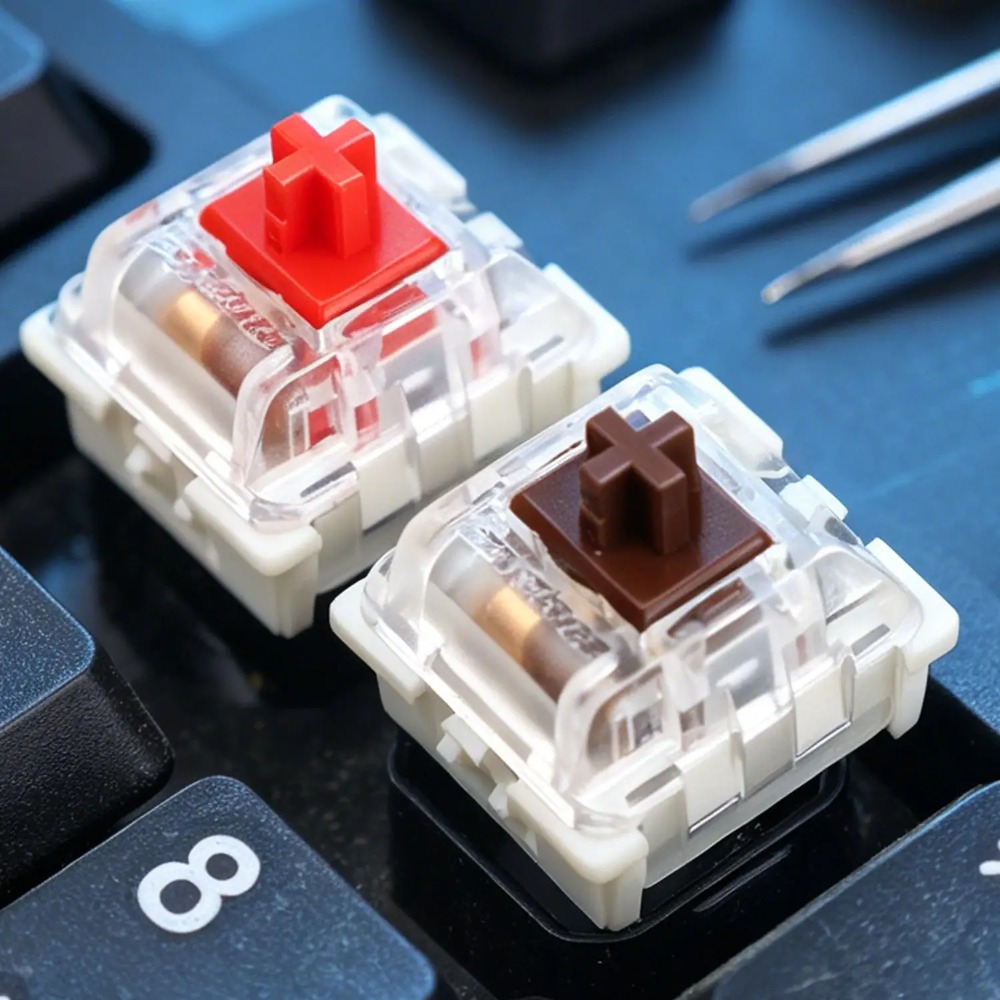 1-150 個 3 ピン DIY メカニカルキーボードスイッ - Keyboard Gaming Blue Switch のレビューと価格