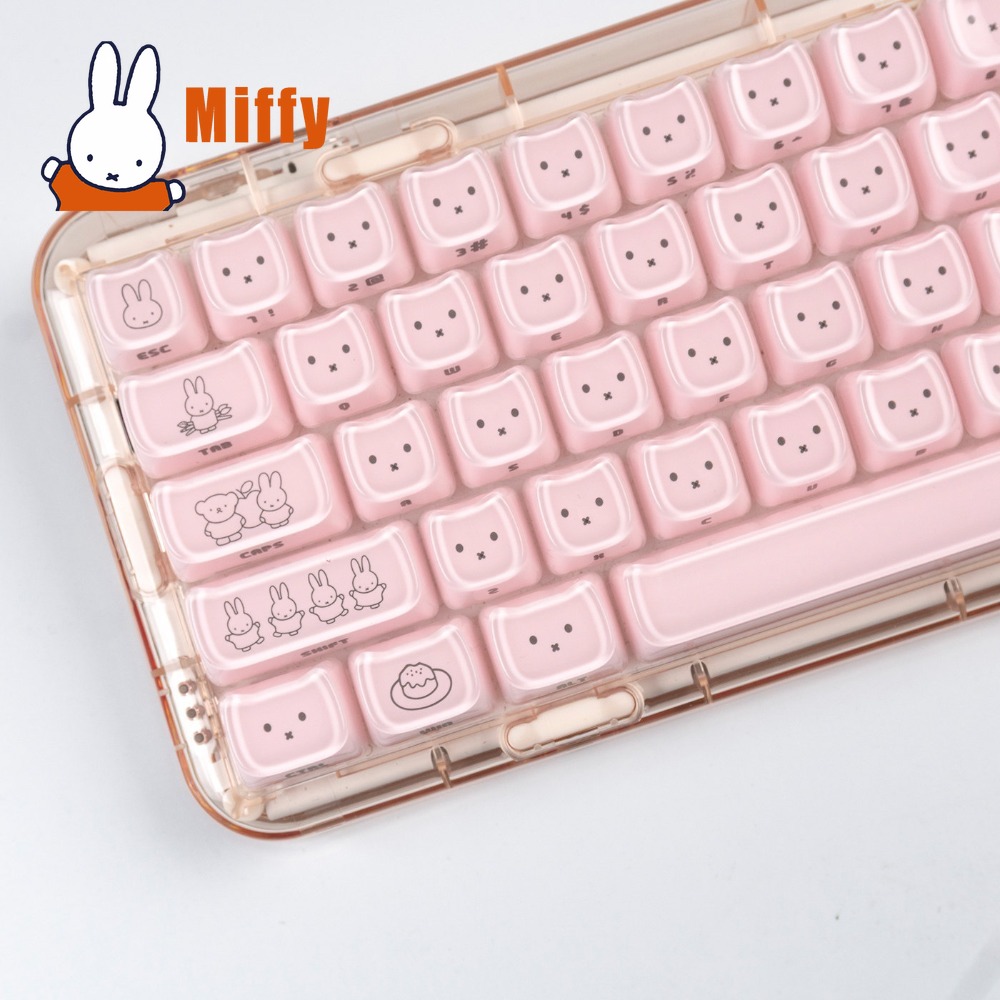 かわいいミッフィーキーキャップかわいいウサギのキーキャップメ - Gaming Keyboard Nearby のレビューと価格