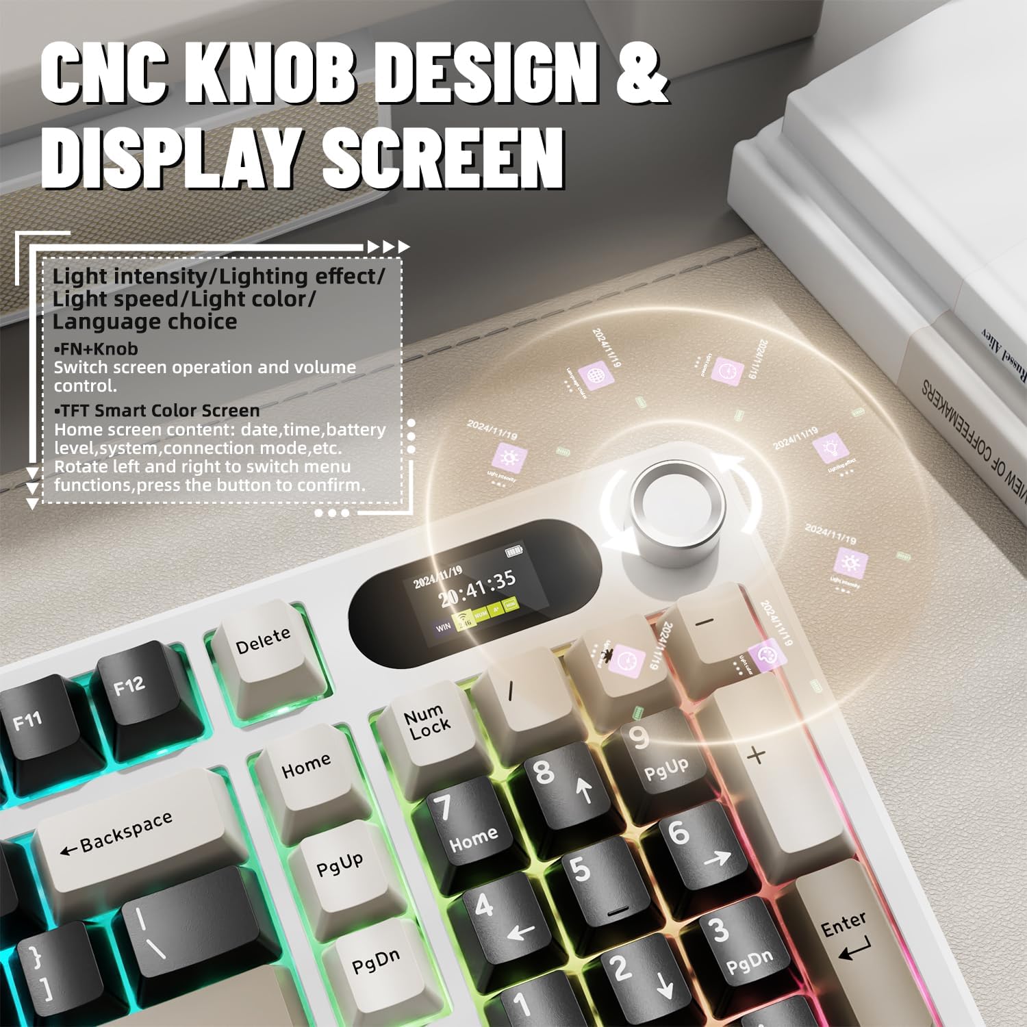 ATTACK SHARK X98Pro ワイヤレス メカニカ - Gaming Keyboard Thocky のレビューと価格