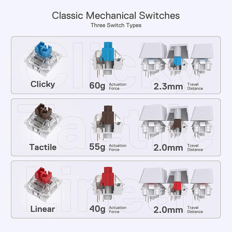 REDragon-Dragonbornメカニカルキーボード, - Gaming Keyboard Thocky のレビューと価格