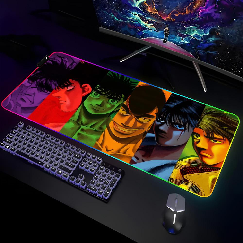 1pc H-Hajime No Ippo マウスパッドゲーマ - Gaming Keyboard No Rgb のレビューと価格