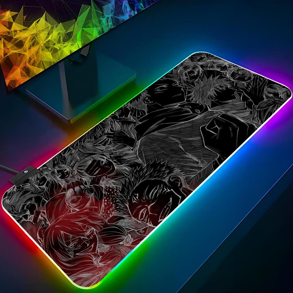 アニメ J-jujutsu K-kaisen マウスパッド  - Gaming Keyboard No Rgb のレビューと価格
