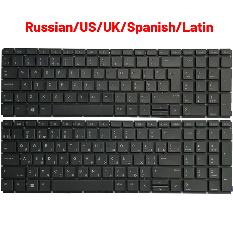 新しいロシア/米国/英国/スペイン語/ラテンラップトップキー - Gaming Keyboard Hp のレビューと価格