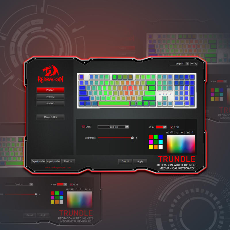 Redragon K668 RGB ゲーミングキーボード、1 - Gaming Keyboard Thocky のレビューと価格