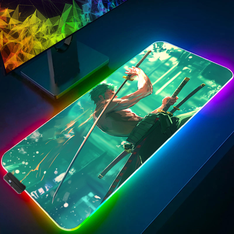 ワンピースゾロマウスパッド RGB ゲームアクセサリー Ga - Gaming Keyboard No Rgb のレビューと価格