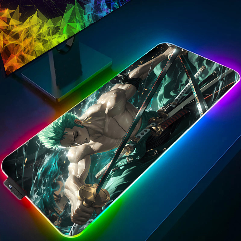 ワンピースゾロマウスパッド RGB ゲームアクセサリー Ga - Gaming Keyboard No Rgb のレビューと価格