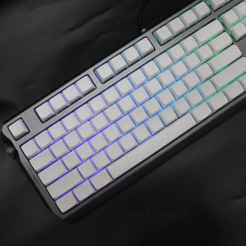 メカニカルキーボード用の空のキーキャップ,108 pbt,o - Gaming Keyboard En Mouse のレビューと価格
