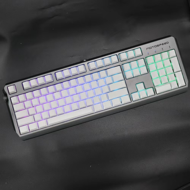 メカニカルキーボード用の空のキーキャップ,108 pbt,o - Gaming Keyboard En Mouse のレビューと価格