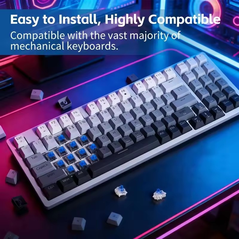 10個入り/30個入り 3ピン式 交換用メカニカルキーボード - Keyboard Gaming Blue Switch のレビューと価格