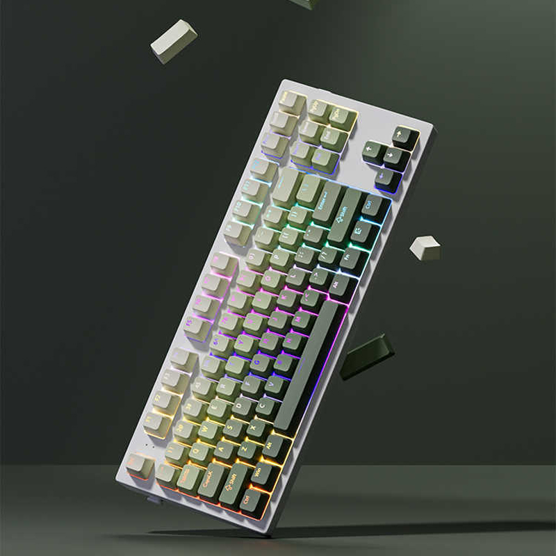 グリーングレープトップライト RGB バックライト付きキーキ - Gaming Keyboard No Rgb のレビューと価格