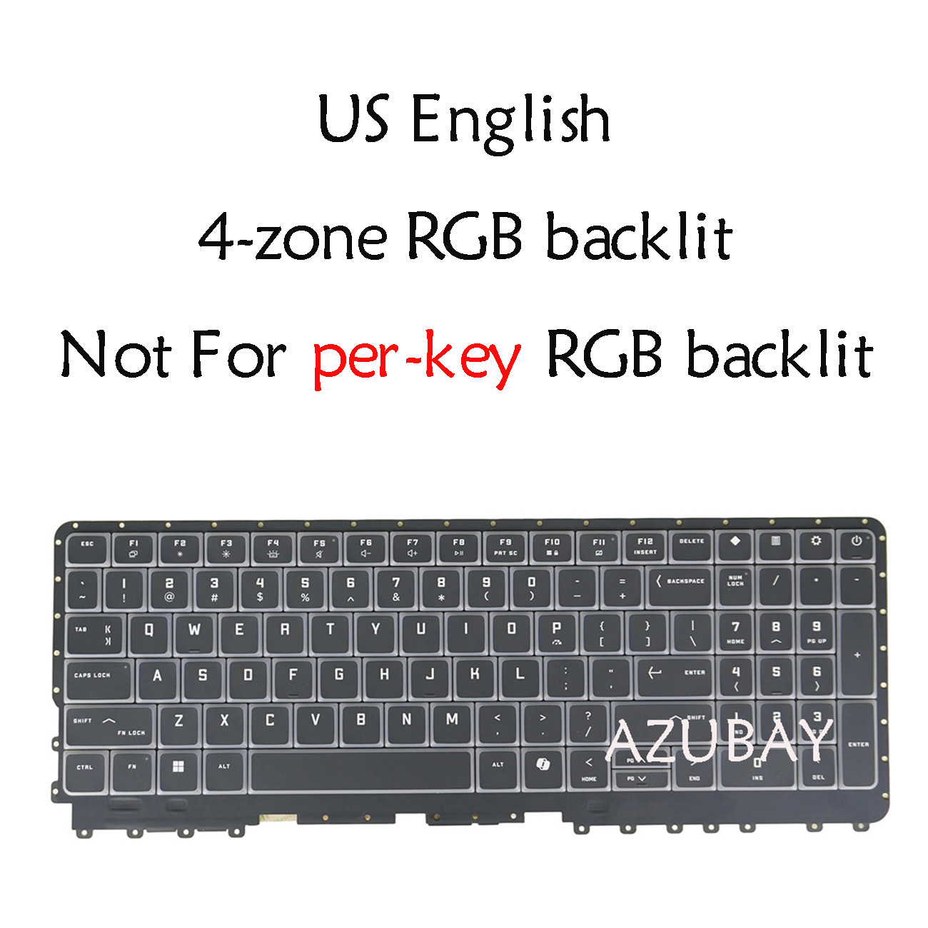4ゾーンRGBバックライト搭載ノートパソコンキーボード HP - Gaming Keyboard Hp のレビューと価格