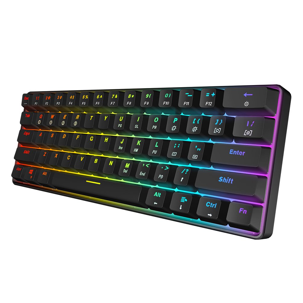 SKYLOONG GK61 ミニポータブル 60% ゲーマー - Gaming Keyboard Mini Mechanical のレビューと価格