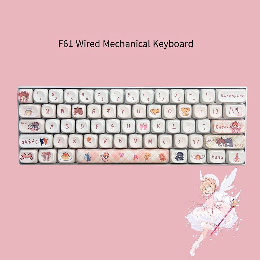 クレヨンしんちゃん 61 キーメカニカルキーボード Rgb  - Keyboard Gaming Blue Switch のレビューと価格