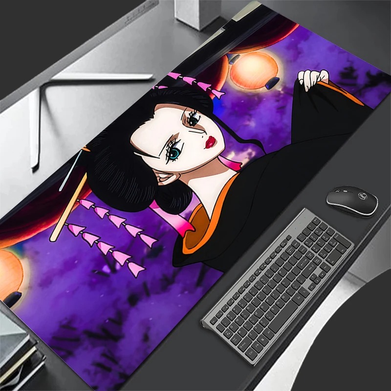 日本セクシーアニメガールマウスパッドPCパープルゲーマーキャ - Gaming Keyboard En Mouse のレビューと価格