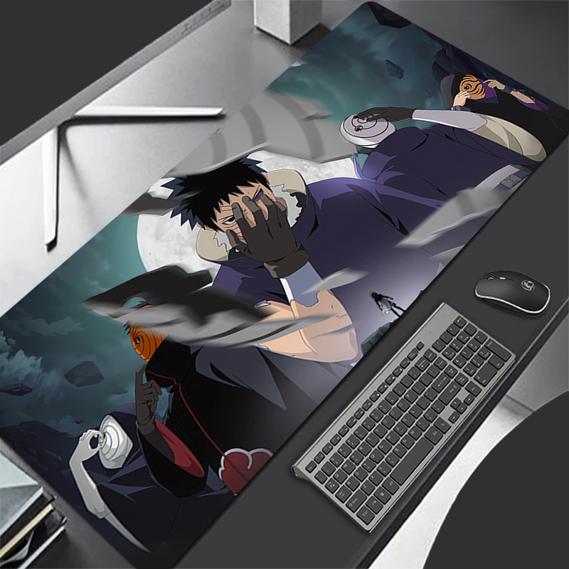 マウスパッドアニメカーペ大型ナルトうちはオビトPCゲーマーコ - Gaming Keyboard Nearby のレビューと価格