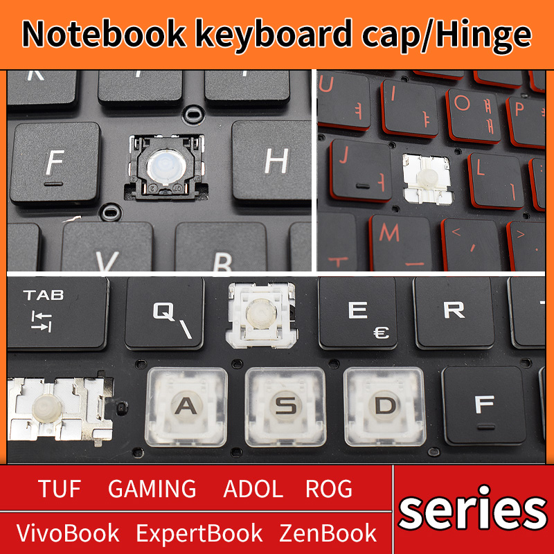交換用キーキャップキーキャップゴムシザークリップヒンジ AS - Gaming Keyboard Hp のレビューと価格
