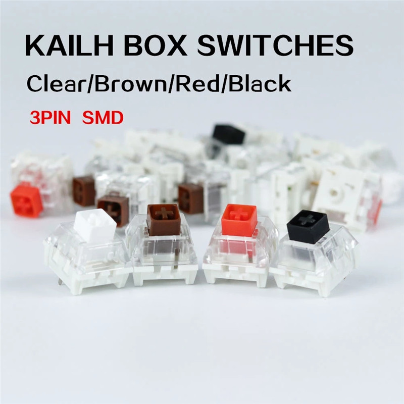 Kailh-スイッチ付きスイッチ,白,赤,黒,紺,ピンク,茶 - Gaming Keyboard Mini Mechanical のレビューと価格