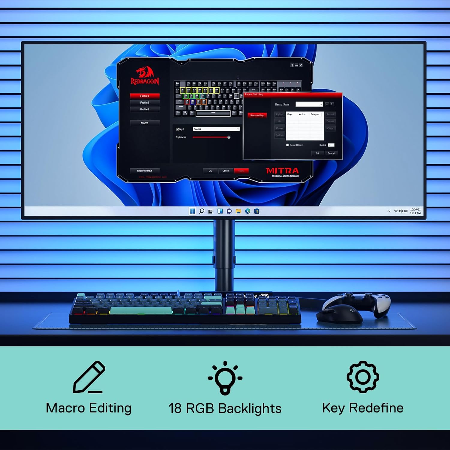 Redragon K582 SE 有線 RGB 104 キー - Gaming Keyboard Thocky のレビューと価格