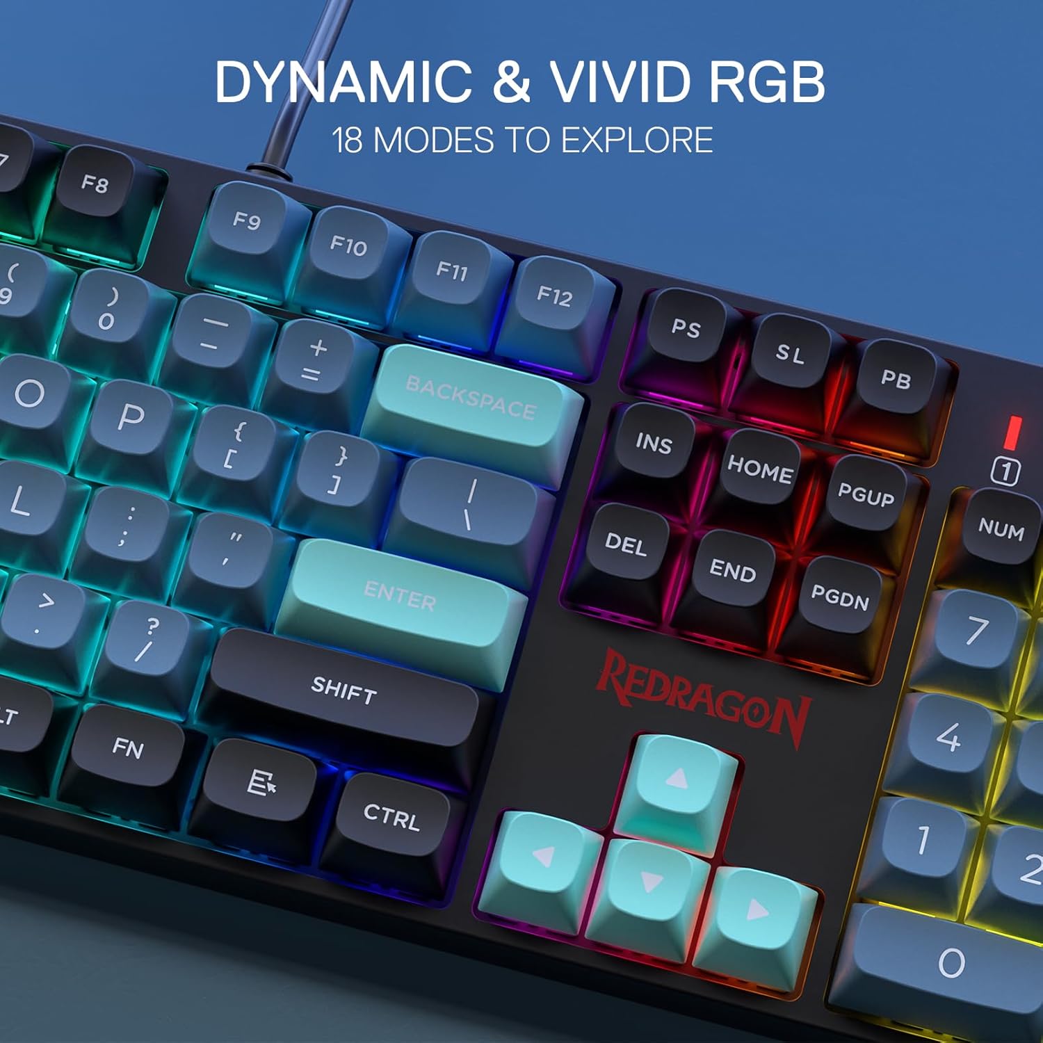 Redragon K582 SE 有線 RGB 104 キー - Gaming Keyboard Thocky のレビューと価格